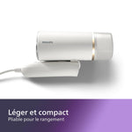 Charger l’image dans la visionneuse de la galerie, Défroisseur vapeur à main 1000 W – prêt en 30 s, léger et compact