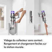 Aspirateur sans fil puissant – jusqu’à 60 min d’autonomie, brosse sols durs